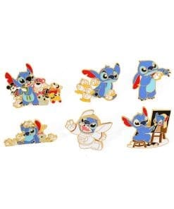 Lilo and Stitch ‘Set of 6 Stitch Hobbies’ Enamel Pin