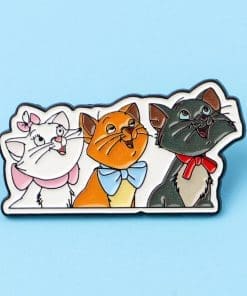 Alternative view of The Aristocats ‘the 3 Kittens’ Enamel Pin