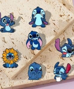 Alternative view of Lilo & Stitch ‘Set of 7 Funny Stitch’ Enamel Pin