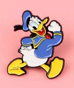 Alternative view of Mickey Mouse and Friends ‘Run Donald’ Enamel Pin