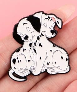 Alternative view of 101 Dalmatians ‘Loving Dog’ Enamel Pin