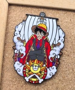 One Piece 'Pirate Luffy Thousand Sunny Ship' Enamel Pin - Image 5