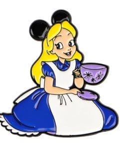 Alice in Wonderland 'Alice Tea' Enamel Pin