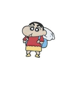 Crayon Shin Chan 'Backpacking with Shiro' Enamel Pin