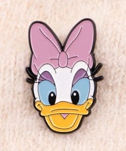 Alternative view of Mickey Mouse and Friends ‘Daisy Duck | Pretty Face’ Enamel Pin