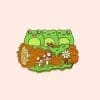 3 Little Frogs Enamel Pin