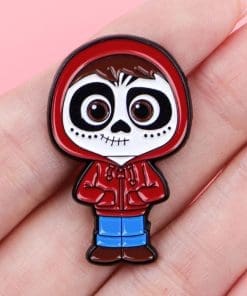 Alternative view of Coco 'Miguel Rivera Skeleton Make-Up' Enamel Pin