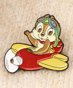 Alternative view of Chip ‘n Dale ‘Pilot Dale’ Enamel Pin