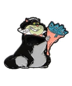 Cinderella ‘Lucifer | Fish Bouquet’ Enamel Pin