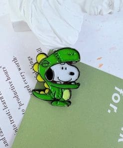 Alternative view of The Peanuts ‘Snoopy the Dino’ Enamel Pin