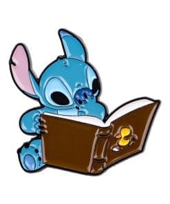 Stitch 'Story Reading' Enamel Pin