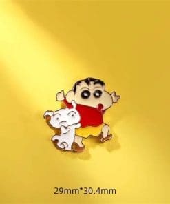 Alternative view of Crayon Shin Chan 'Set of 6 Nohara Shinnosuke Adventure' Enamel Pin