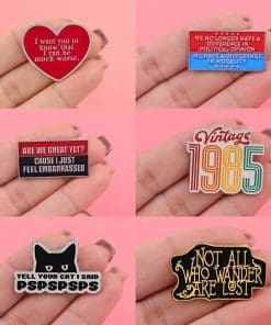 Alternative view of Vintage 1985 Enamel Pin