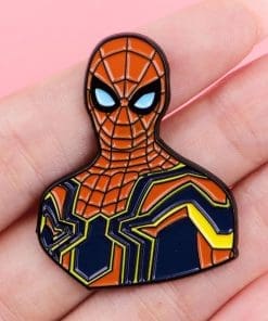 Alternative view of Spider Man 'Cool Guy' Enamel Pin
