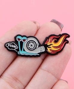 Alternative view of SpongeBob SquarePants 'Gary | Snail Machine PSSHH' Enamel Pin