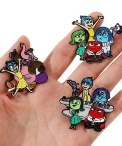 Inside Out ‘Set of 3 Emotions Buddy’ Enamel Pin - Image 3