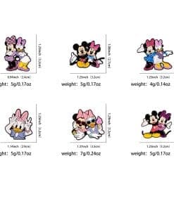 Mickey Mouse and Friends ‘Minnie and Daisy | Tandem’ Enamel Pin - Image 5