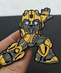 Alternative view of Transformers ‘Bumblebee’ Enamel Pin