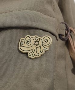 Alternative view of Tangled ‘Golden Pascal' Enamel Pin
