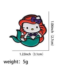 Chibi Cosplay 'Set of 2 Kitty Girls' Enamel Pin - Image 7