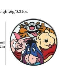 Winnie the Pooh ‘Set of 2 Friendship’ Enamel Pin - Image 3
