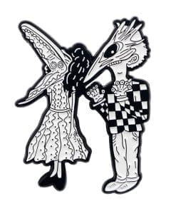 Beetlejuice ‘Barbara and Adam | Head Costume’ Enamel Pin