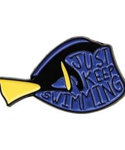 Finding Dory 'Just Keep Swimming' Enamel Pin