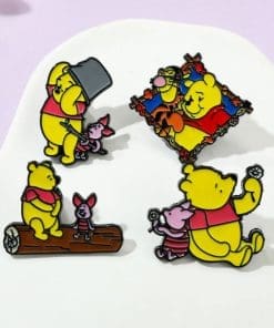 Winnie The Pooh ‘Set of 4 Friendship Bonding’ Enamel Pin - Image 5