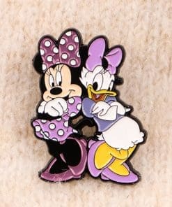 Alternative view of Mickey Mouse and Friends ‘Minnie and Daisy | Tandem’ Enamel Pin
