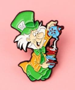 Alternative view of Alice in Wonderland ‘Mad Hatter’ Enamel Pin