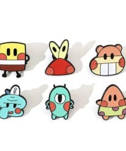 SpongeBob SquarePants ‘Set of 6 Chibi’ Enamel Pin