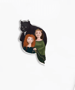 Acrylic Pin ‘Brave | Queen Elinor and Merida'