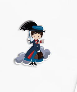 Acrylic  Pin 'Mary Poppins | Magical Nanny'