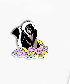 Acrylic Pin 'Bambi | Flower the Skunk'