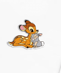 Acrylic Pin 'Bambi | Cuddling Thumper'
