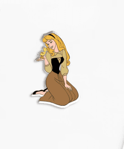 Acrylic Pin 'Sleeping Beauty | Lovely Peasant Aurora'