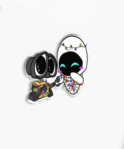 Acrylic  Pin 'Wall-E | Eve and Wall-E Lovers'