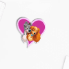 Acrylic Pin 'Lady and The Tramp | Couple Heart'
