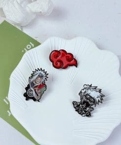 Naruto 'Set of 3 Shipuden' Enamel Pin