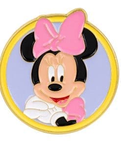 Mickey Mouse and Friends ‘Minnie Round Portrait'’ Enamel Pin