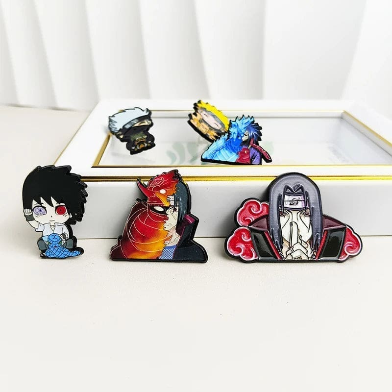 Naruto 'Naughthy Face Uzumaki' Enamel Pin - Image 2