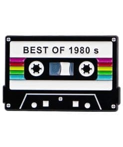 Retro Tape 'Best of 1980s' Enamel Pin