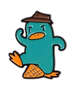 Phineas and Ferb ‘Perry the Platypus | Jiggle’ Enamel Pin