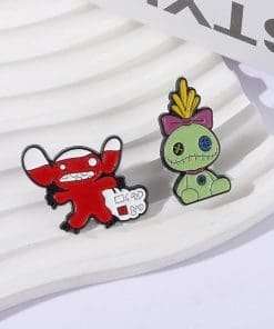 Alternative view of Lilo & Stitch ‘Stitch | Good Bad Ragdoll’ Enamel Pin