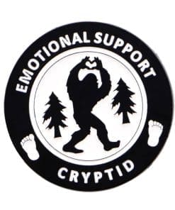 Big Foot 'Emotional Support Cryptid' Enamel Pin