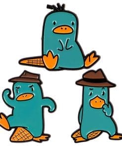 Phineas and Ferb ‘Set of 3 Perry the Platypus’ Enamel Pin
