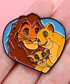 Alternative view of The Lion King ‘Simba Family’ Enamel Pin