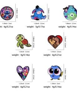 Lilo and Stitch 'Stitch Stained Glass' Enamel Pin - Image 5