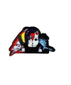 Naruto 'Sasuke Uchiha | Tsukuyomi & Amaterasu' Enamel Pin