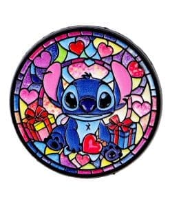 Lilo and Stitch 'Stitch Stained Glass' Enamel Pin